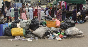 These refuse heaps are frequently found in residential areas and street corners