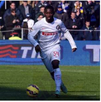 Former Inter Milan defender Isaac Donkor