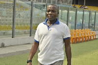 Headcoach of New Edubiase, Anthony Commey