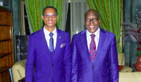 Francis-Xavier Sosu and Alban Bagbin