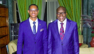 Francis-Xavier Sosu and Alban Bagbin