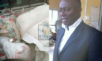 Hon. Andy Appiah-Kubi presented food items but was rejected by the youth of Agogo