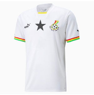 The reported new Black Stars jersey