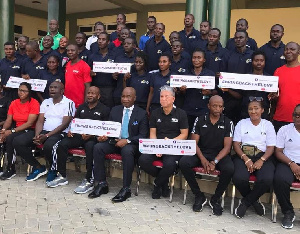 Some Referees At The Ceremony