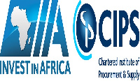 Invest in Africa logo and Chartered Institute of Procurement and Supply logo