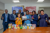 Exim bank donates assorted made-in-Ghana products to Ministry of Foreign Affairs