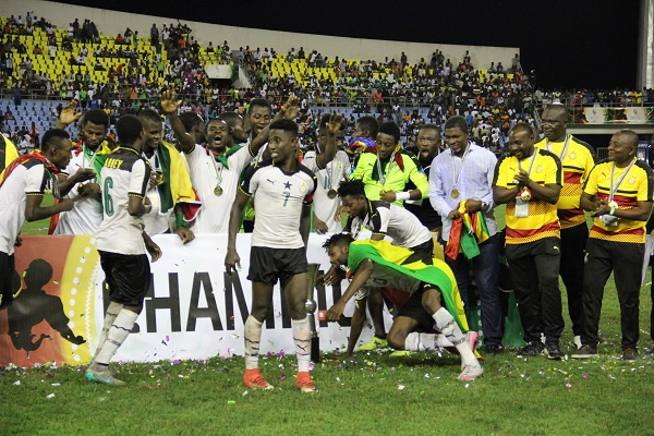 Black Stars B won the 2017 WAFU tournament