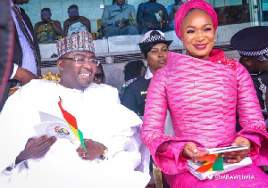 Dr. Mahamudu Bawumia and wife Samira