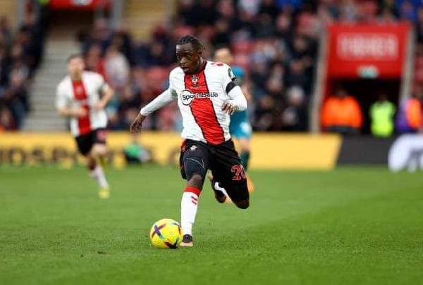 Southampton winger, Kamaldeen Sulemana