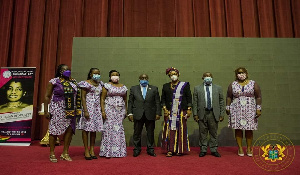 Members of the Medical Women Association of Ghana and the President