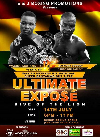 The clash is expected to come off on July 14th at the Bukom Boxing Arena