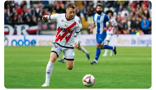 Rayo Vallecano right-back Ivan Balliu has been regular at Vallecas since he arrived in 2021