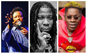 Sonnie Badu, Stonebwoy and Shatta Wale