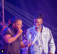 Rapper Edem and Stonebwoy