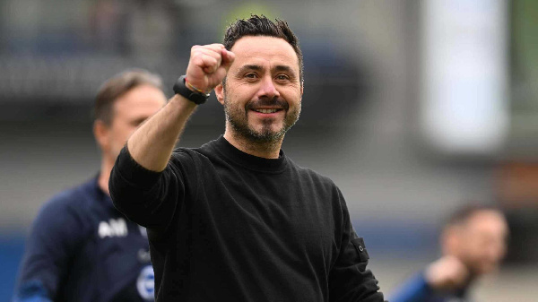 Brighton coach, Roberto De Zerbi