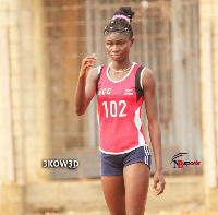 Ghanaian female high jumper, Rose Amoaniamaa Yeboah