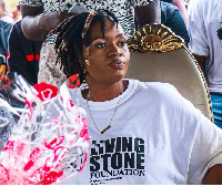 Stonebwoy's hype woman Aisha Modi