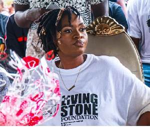 Stonebwoy's hype woman Aisha Modi