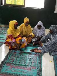 A group of Muslim girls