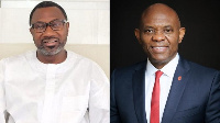 Femi Otedola, business mogul and Nigerian banker, Tony Elumelu