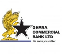 Ghana Commercial Bank logo.      File photo.