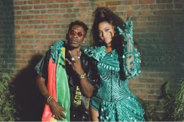 Beyonce with Shatta Wale