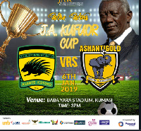 The match is part of the 80th birthday celebrations of John Agyekum Kufuor