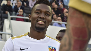 Ghana midfielder Bernard Mensah