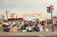 The poor sanitation conditions in Accra makes it difficult to make it the cleanest city in Africa