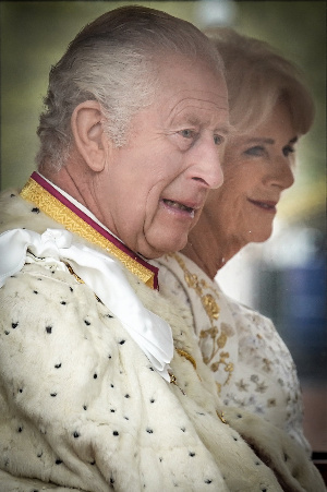 King Charles III And Queen Camilla At Coronation .jpeg