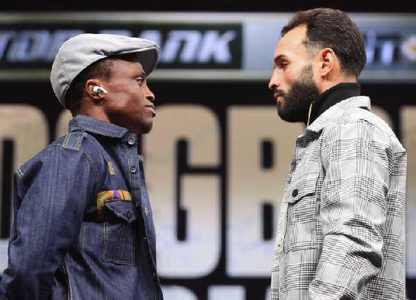 Isaac Dogboe and Christopher Diaz