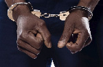 The arrest took place on Wednesday night around the Akuse Dam bridge