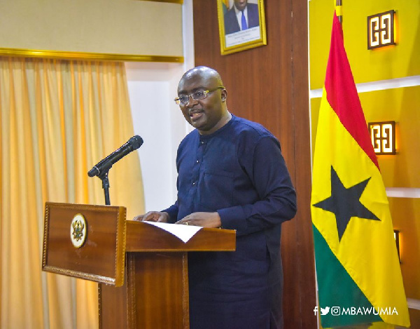 Vice President Dr Mahamudu Bawumia