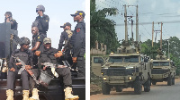 Police as dem dey patrol for town | File foto