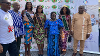 Miss Lady Nana Yaa Nsarko, others at the event