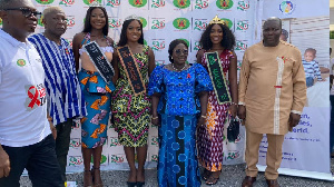 Miss Lady Nana Yaa Nsarko, others at the event