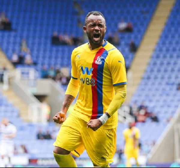 Crystal Palace striker, Jordan Ayew has scored his first goal under new coach Vieira