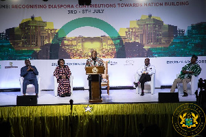 President Akufo-Addo was speaking at 2nd Ghana Diaspora Homecoming Summit