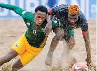 The top two teams will qualify for the 2025 Beach Soccer World Cup in Seychelles