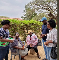 Nana Oye Lithur and John Dumelo hits the street ahead of the Ayawaso West Wuogon by-election