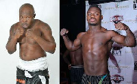 Bukom Banku was handed his first defeat by Bastie following a 7th round knockout