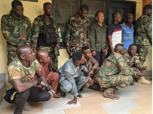 Alleged National Security Guys Arrested For Galamsey 