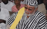 Former President Jerry John Rawlings