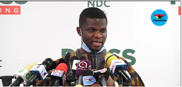 Sammy Gyamfi, National Communications Officer of the NDC