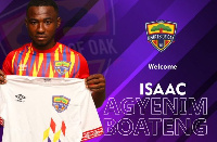 Agyenim Boateng joined Hearts on a five-year deal