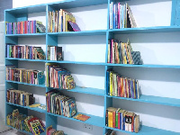 The library completed by the Member of Parliament for Effutu, Alexander Afenyo-Markin