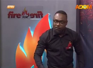 Gyan described the Fire 4 Fire presenter as a stupid person who dwells on negativity to thrive