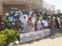 A group of women who participated in the launch of the fund