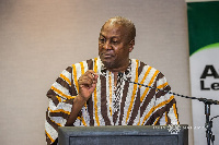 NDC flagbearer, John Dramani Mahama