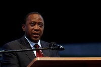 Kenya's President, Uhuru Kenyatta